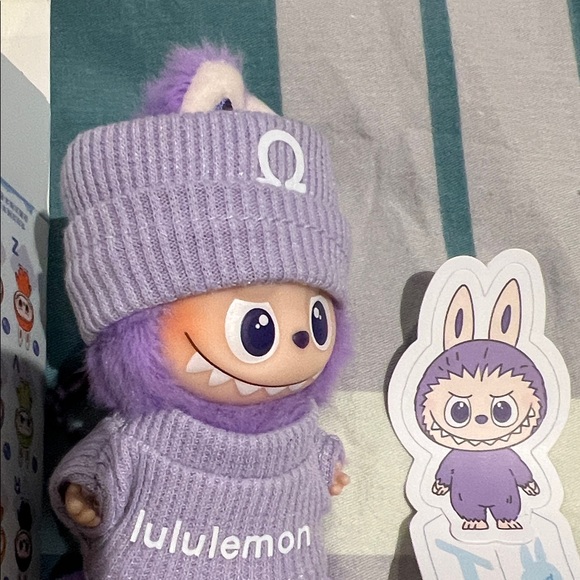 Authentic labubu T with Lululemon’s cloth - Picture 2 of 2